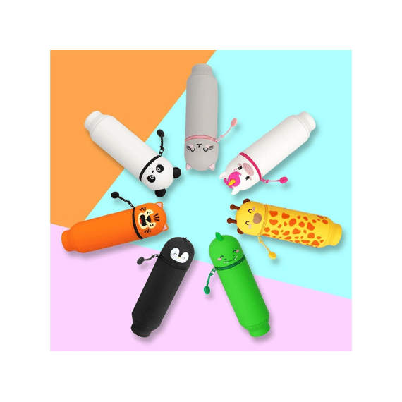 Legami Pencil Case 2in1 Kawaii Soft Silicone Pinguin