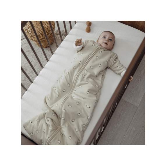 Meyco Slaapzak 4seizoenen Jersey Penguin Soft Sand