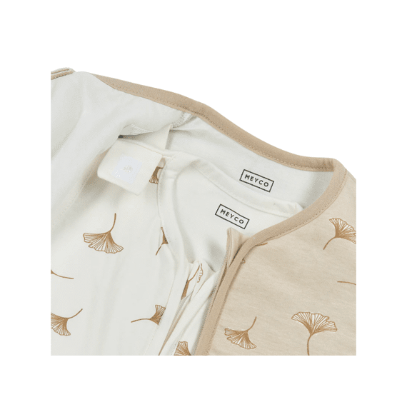Meyco Slaapzak 4seizoenen Jersey Ginkgo Soft Sand