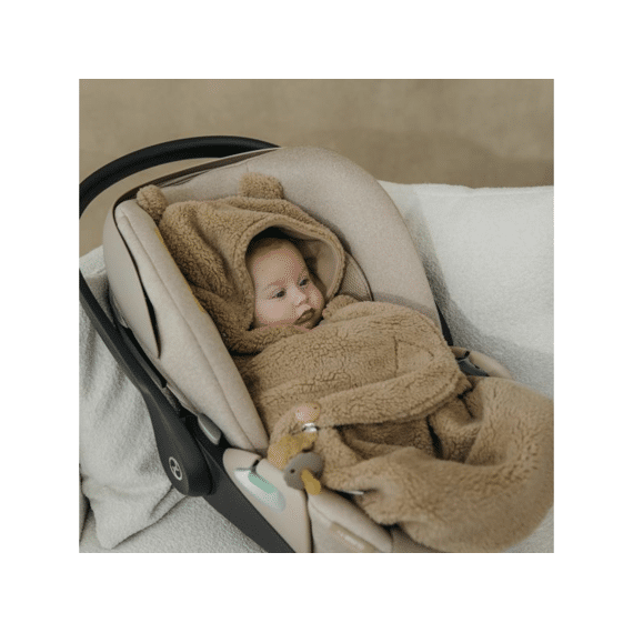 Meyco Wikkeldeken Teddy Bear Warm Brown