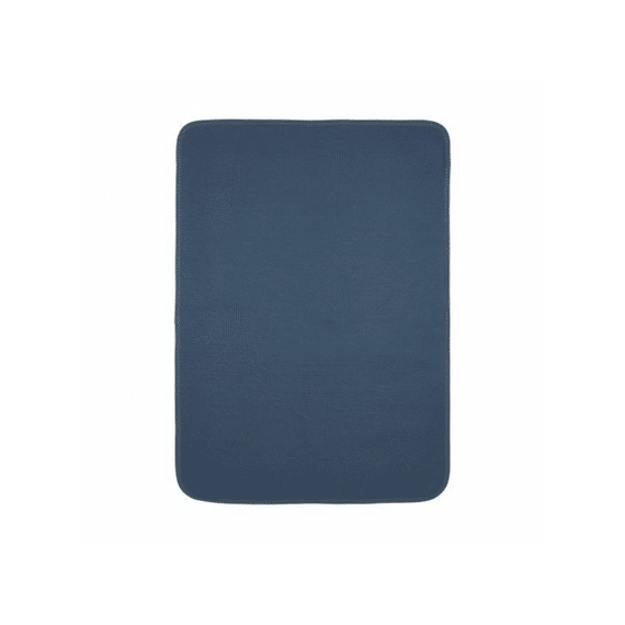 Meyco Deken Wieg 75x100 Gebreid Jacquard Pure Indigo