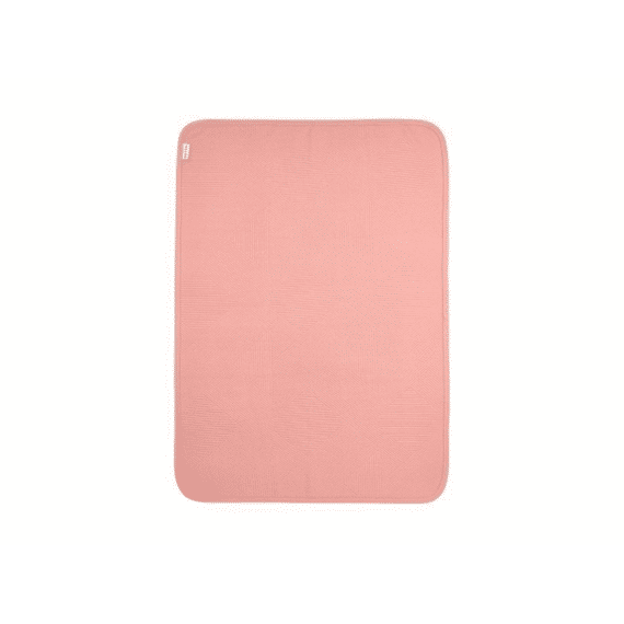 Meyco Deken Wieg 75x100 Gebreid Jacquard Pure Rose