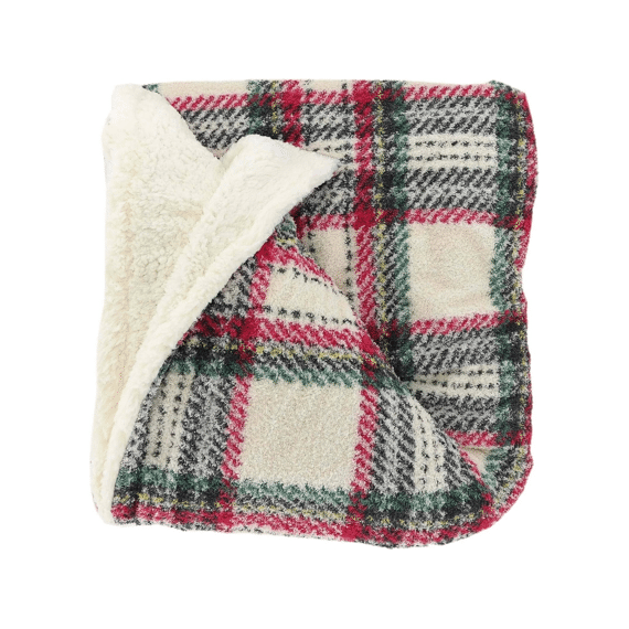 Plaid Eloise 130x160cm Dove White