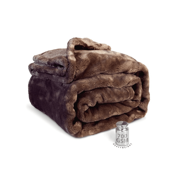 Plaid Silke 150x200cm Rocky Brown