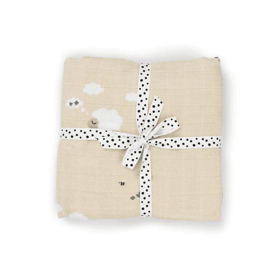 Done By Deer Swaddle 120x120 Tiny Farm Sand