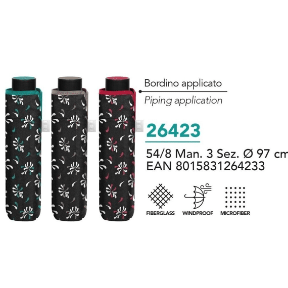 Perletti Paraplu Lady Mini Man 26423 Deco