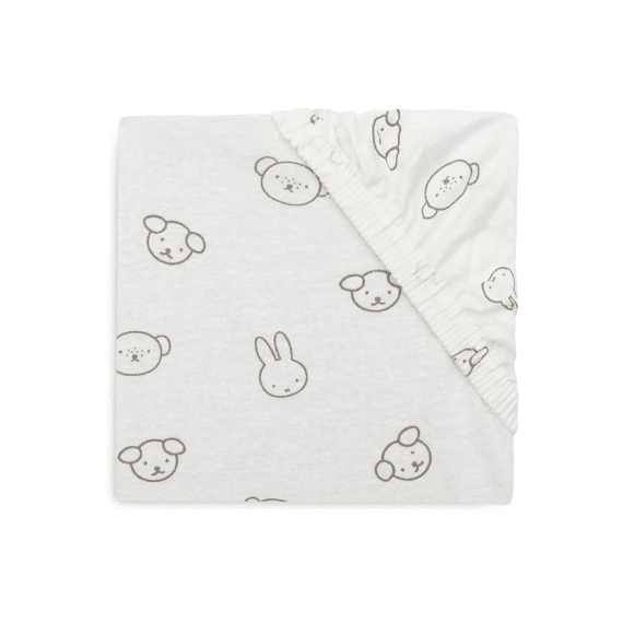 Jollein Hoeslaken 70/75x140/150 Jersey Miffy And Friends