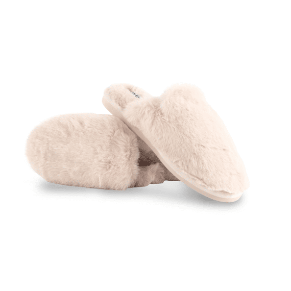 Tiseco Pantoffel Snuggs Mule Maat 36/37 Taupe