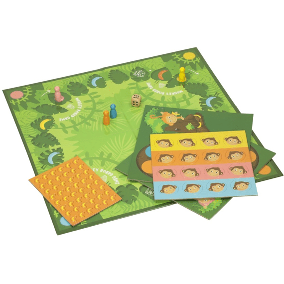 Bordspel Assortiment Unicorn - Monkey - Dinosaur