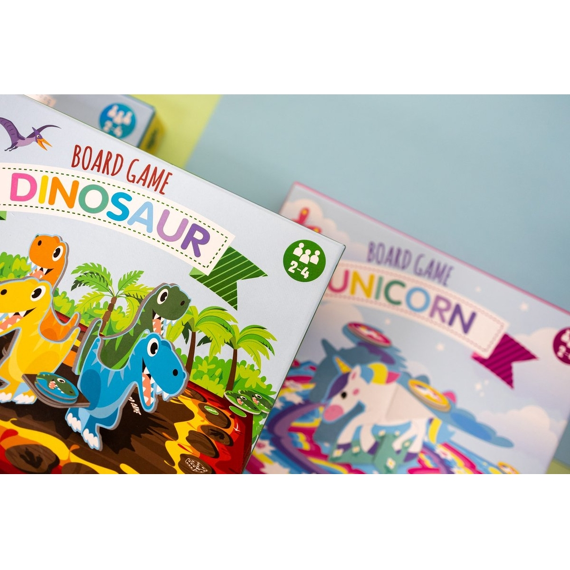 Bordspel Assortiment Unicorn - Monkey - Dinosaur