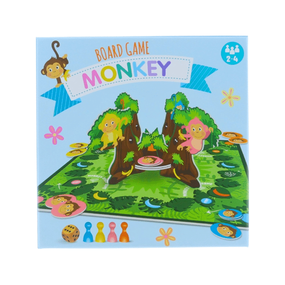 Bordspel Assortiment Unicorn - Monkey - Dinosaur