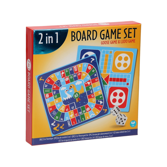 Bordspel Assortiment Ganzenbord - Mens Erger Je Niet