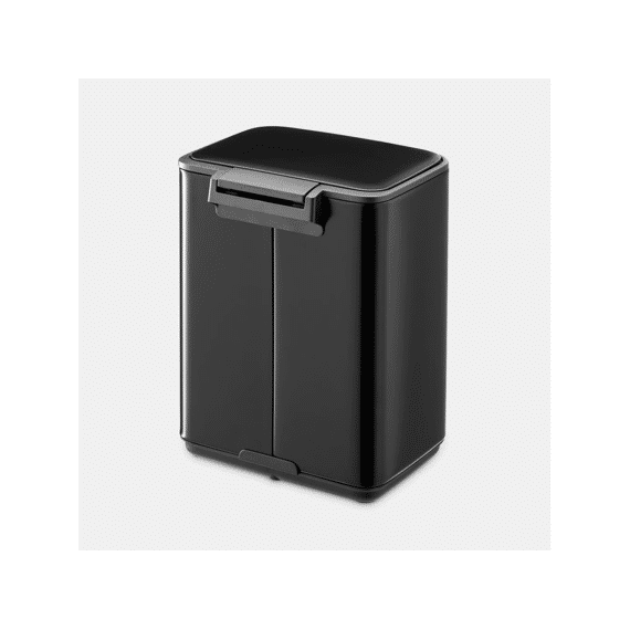 Bo Pedaalemmer 4l Met Kunststof Binnenemmer Matt Black