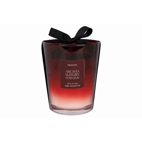Cosy At Home Geurkaars Rose Oak Bordeaux 11cm
