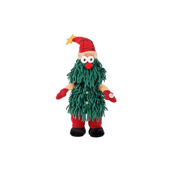 Cosy At Home Kerstboom Singing And Rocking 18x13x45cm