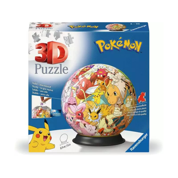Puzzel 3d 72st Pokémon Multicharacter