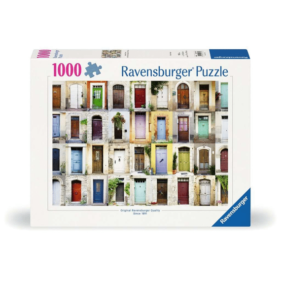 Puzzel 1000st Beautiful Doors In The Provence