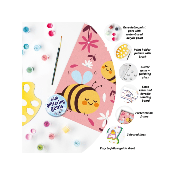 Creart Happy Bumblebees Serie E Glittering Gems