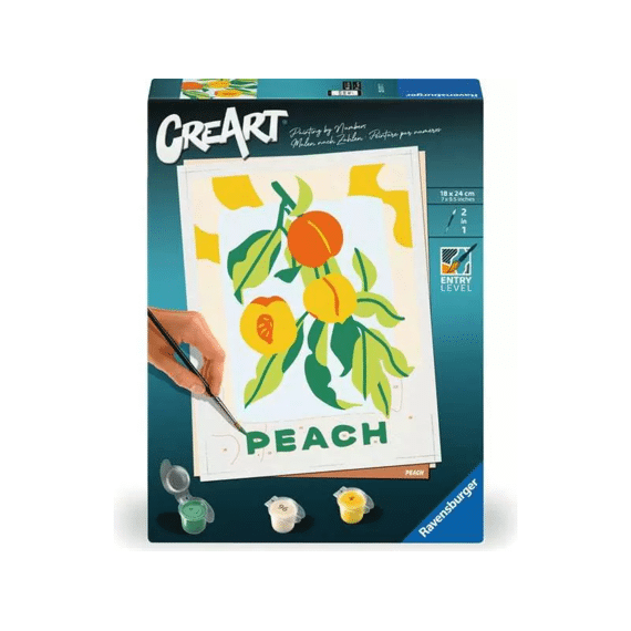 Creart Peach Adults Vierkant