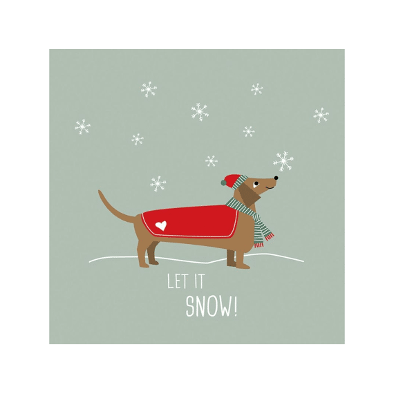 Ppd Servetten 33cm 20stuks Winter Story