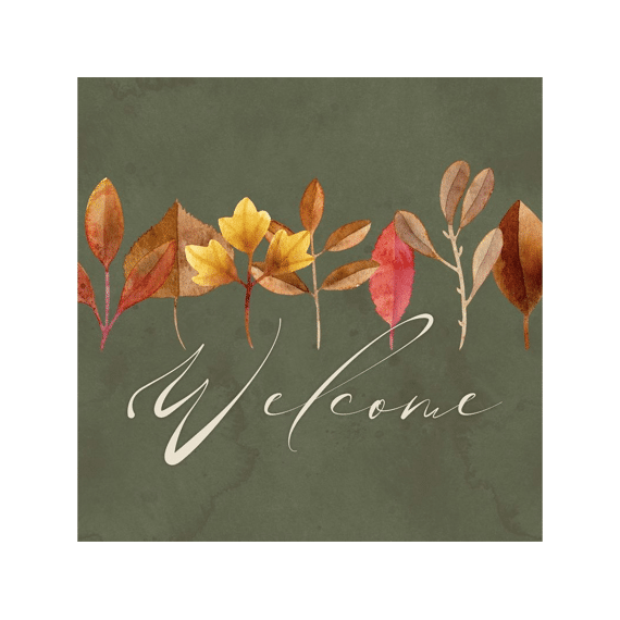 Ppd Servetten 33cm 20stuks Welcome Leaves
