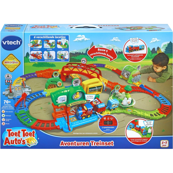 Vtech Toet Toet Auto's Avonturen Treinset (incl. Lucas Locomotief)