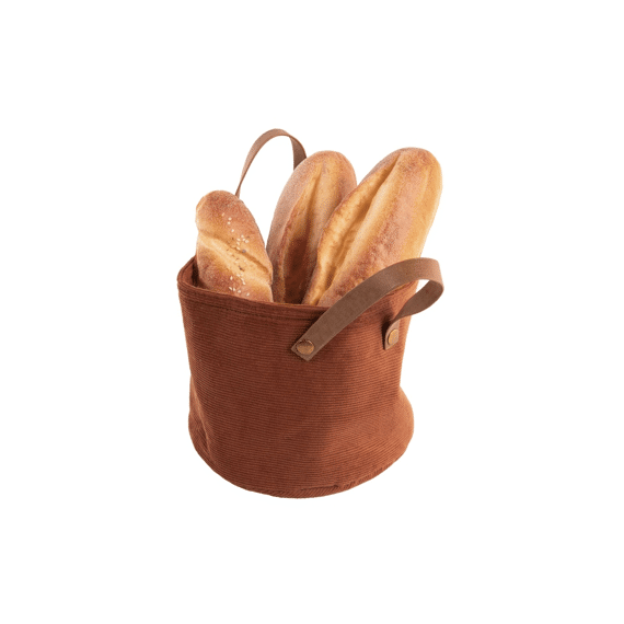 Tiseco Broodmand Velmar Dia 18cm/hoogte 15cm Cognac
