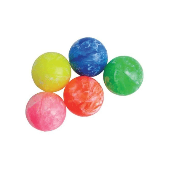 Stuiterballen 5st 2,7cm Assortiment