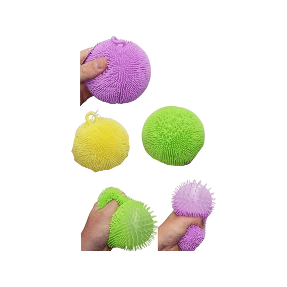 Pufferbal 12cm Assortiment