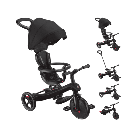 Globber Step New Trike Explorer 4 In 1 Black