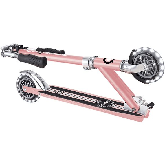 Globber Step Flow Element Lights Chrome Rose