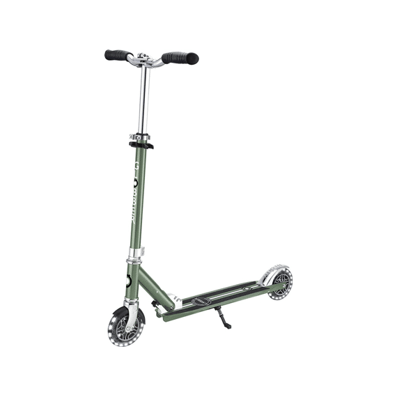 Globber Step Flow Element Lights Chrome Olive