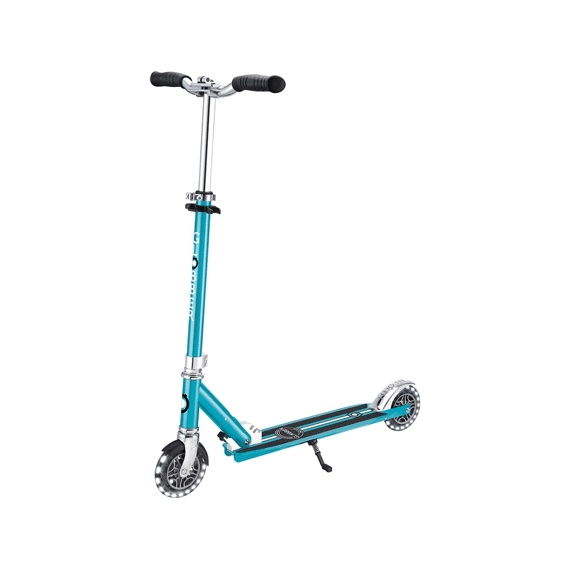 Globber Step Flow Element Lights Chrome Aqua