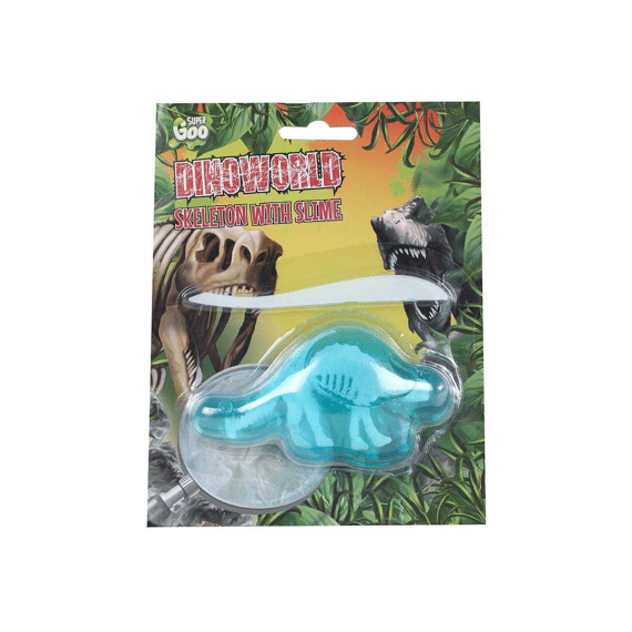 Dinoworld Skelet Met Dinoslijm Assortiment