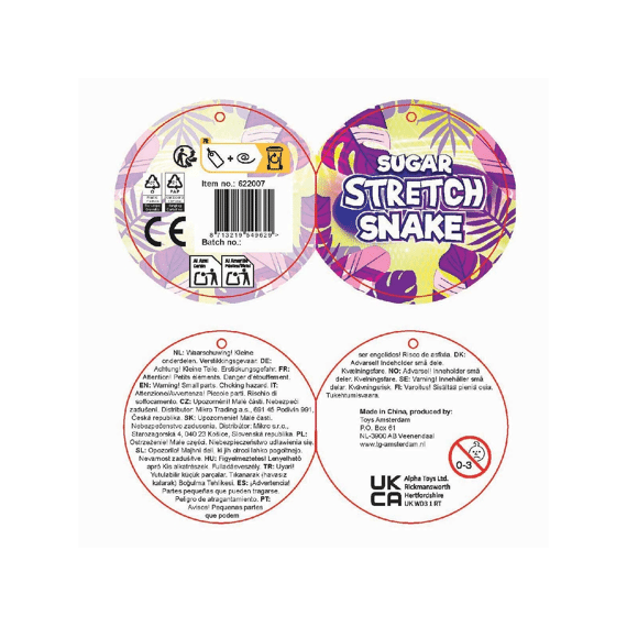 Super Stretch Slang Met Suger Assortiment