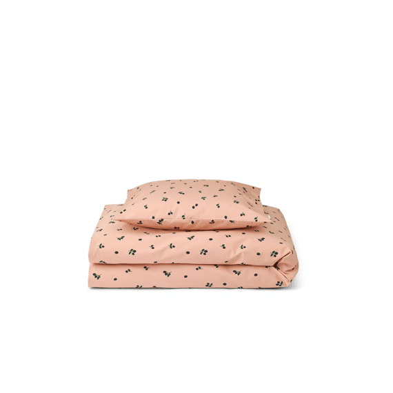 Liewood Dekbedovertrek Bed Ingeborg 100x140 Berry Pale Tuscany