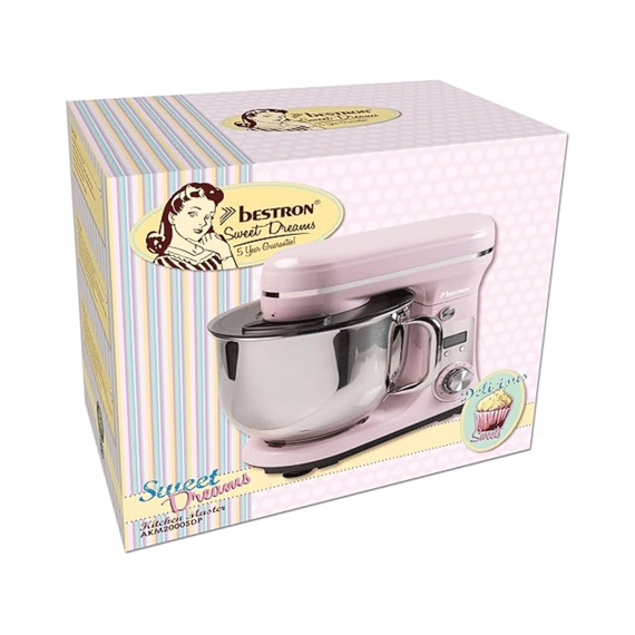 Bestron Sweet Dreams Keukenmachine Roze
