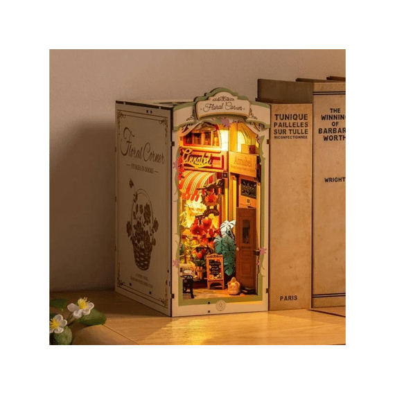 Rolife Booknook Floral Corner
