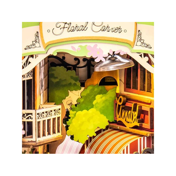 Rolife Booknook Floral Corner