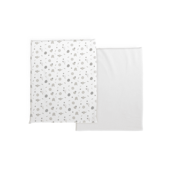 Chicco Next2me Hoeslakens 2st 50x83 Confetti