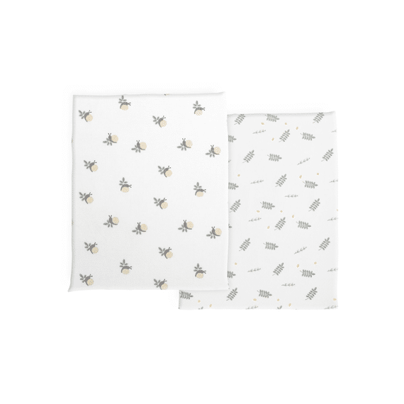 Chicco Next2me Hoeslakens Bamboo 2st 50x83 Greenery