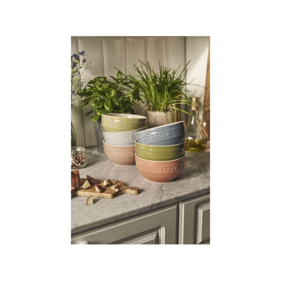 Staub Macaron Kom 14cm 6stuks Assortiment