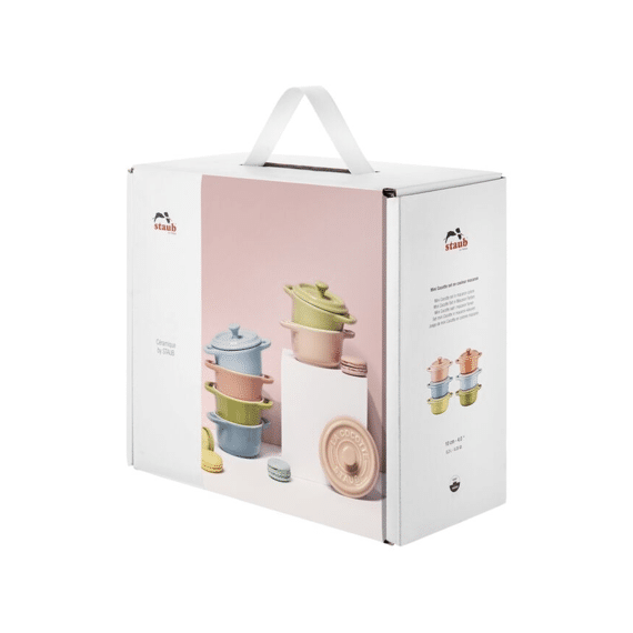 Staub Macaron Cocottes 200ml 6stuks Assortiment