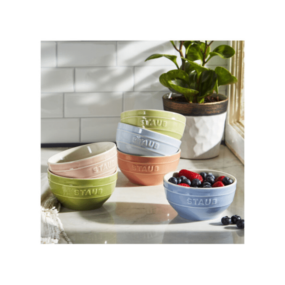 Staub Macaron Kom 12cm 6stuks Assortiment