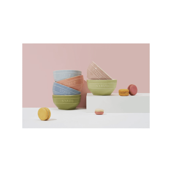Staub Macaron Kom 12cm 6stuks Assortiment