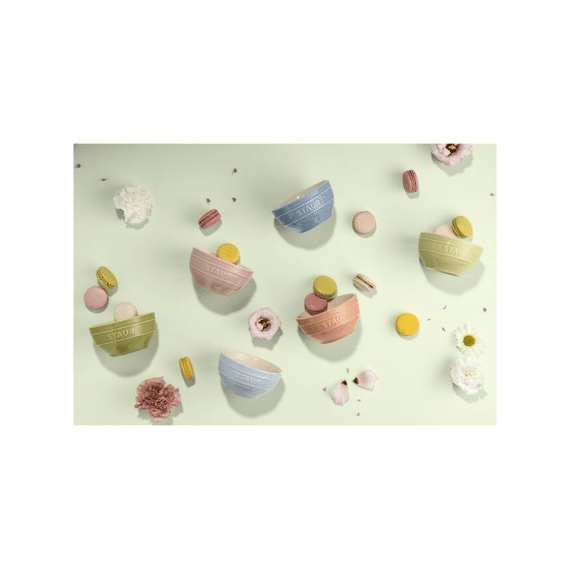 Staub Macaron Kom 12cm 6stuks Assortiment