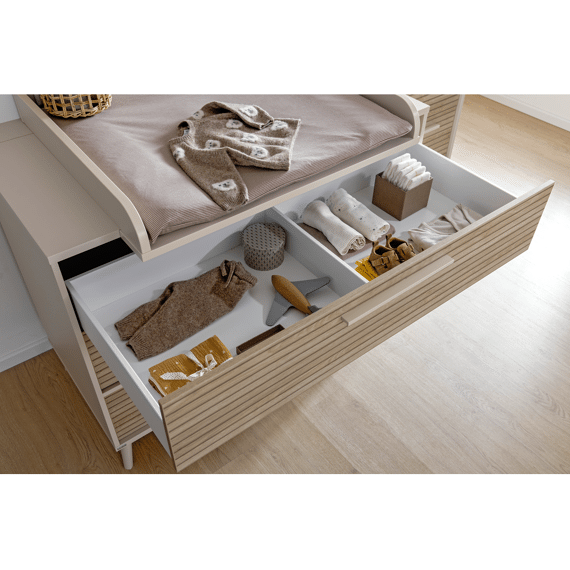 Paidi Eefje Commode Xl 3 Laden Groovy Cashmere Beige/oak