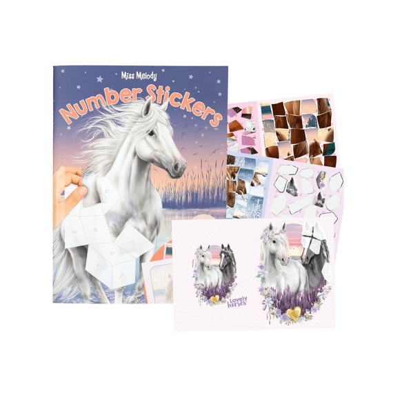 Miss Melody Stickeren Op Nummer
