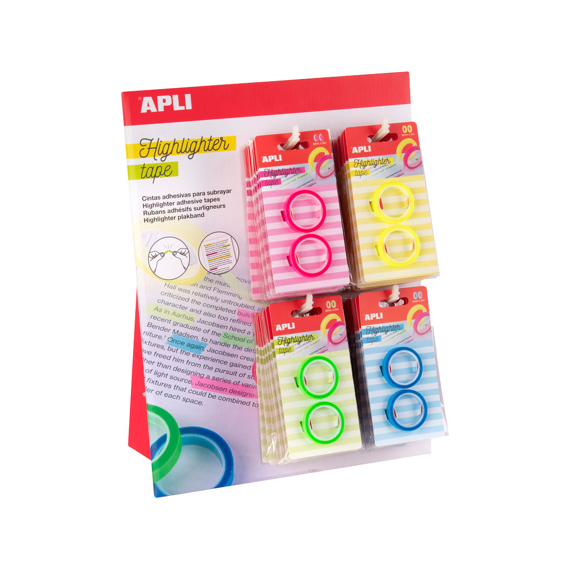 Apli Overlijner Tape 6mmx5m Set 2 Stuks Assortiment Prijs Per Stuk