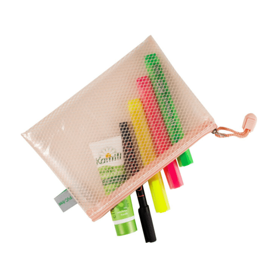 Zipper Bag A6 Pasteloranje